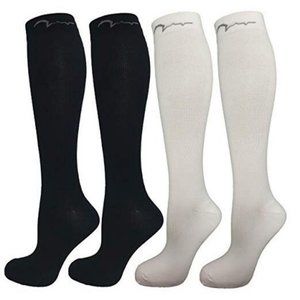 4 Pair Youth Graduated Compression Socks for Baske